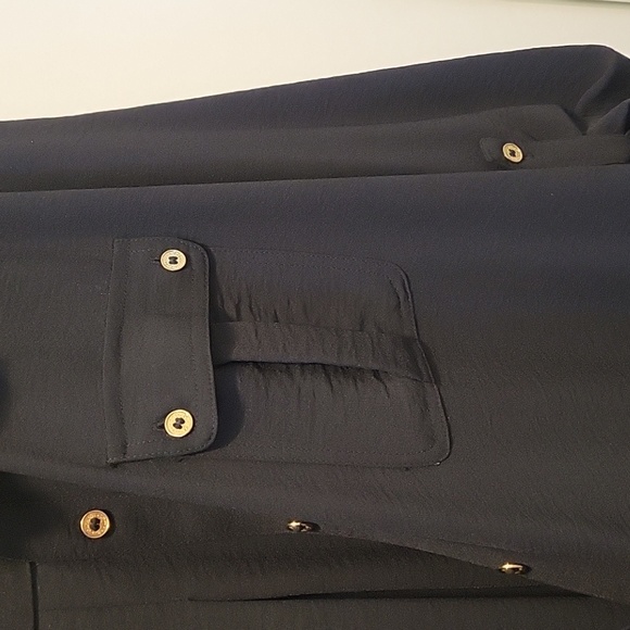 Calvin Klein black shirt dress, XL, - Picture 4 of 6